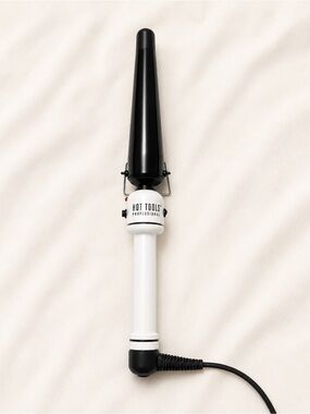 Hot Tools Professional White and Black Tapered Curling Wand